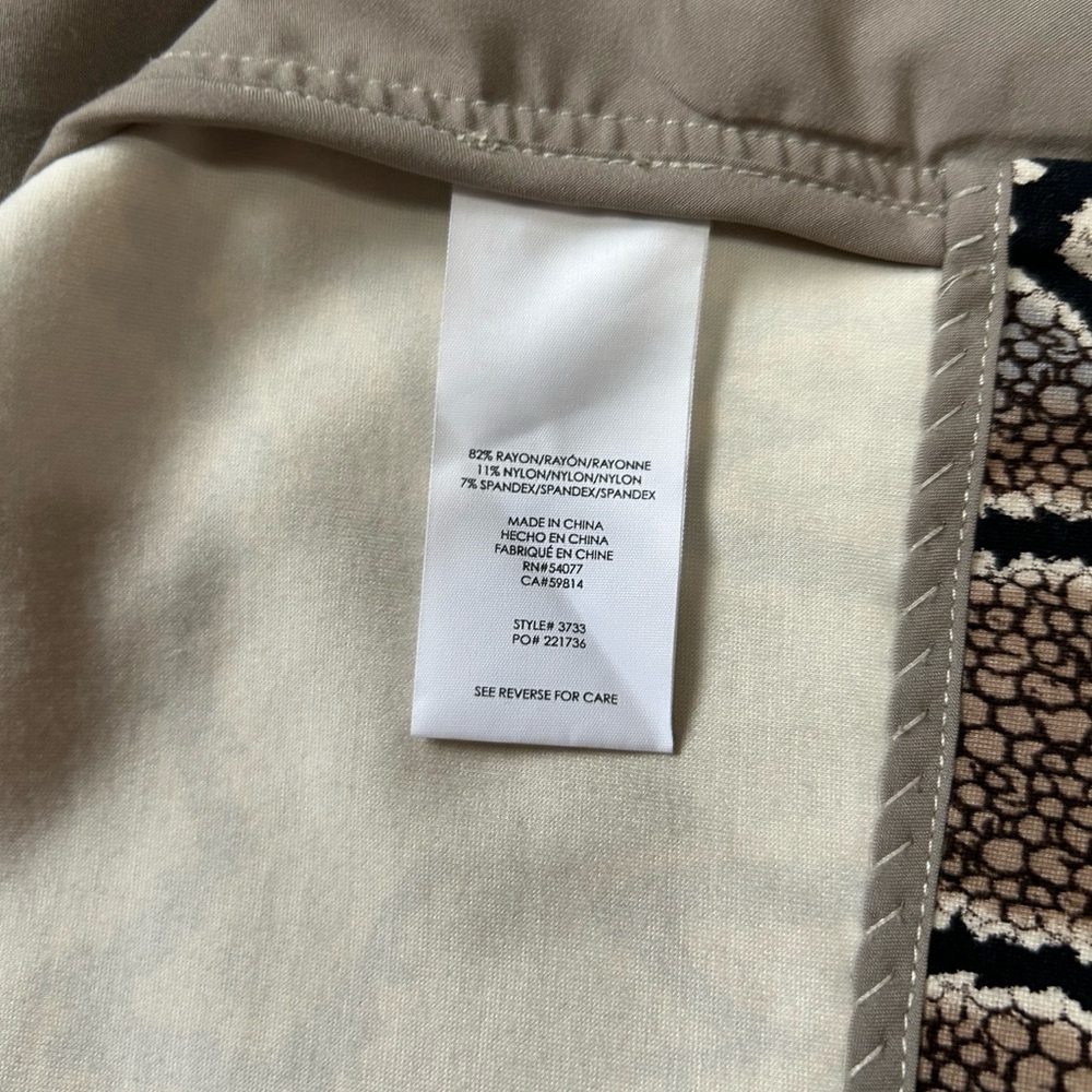 Cabi King Cobra Jacket Python Snake Print Blazer … - image 8